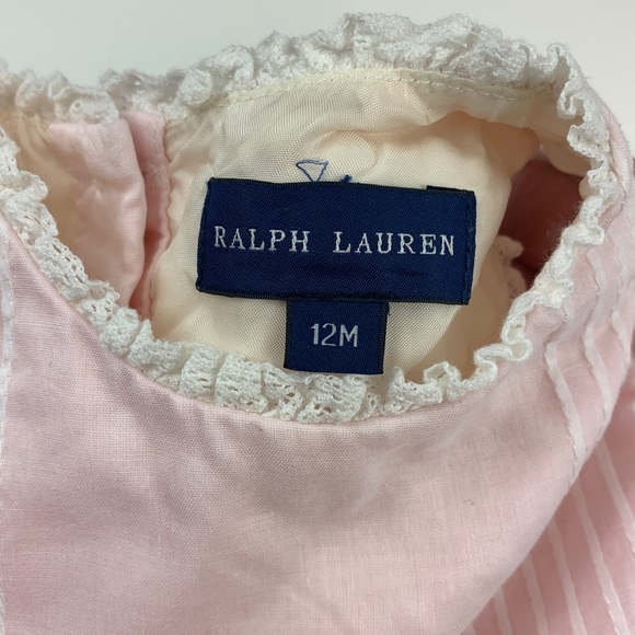 Ralph Lauren 12 Month Twirl Party Full Skirt Dress - Picture 7 of 8